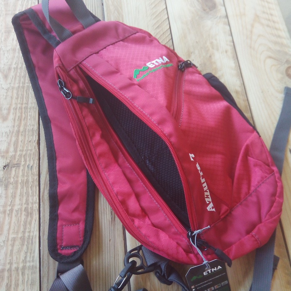 Thomgear Sling Bag Terbaru Tas Sepeda Gowes Mtb Trail Tas Lari Slempang Etna Azzura 7 Probolinggo