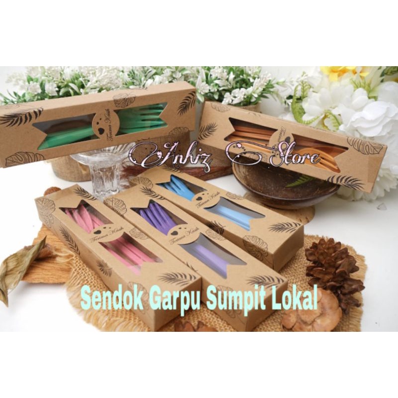 Souvenir Sendok Garpu Sumpit Sendok Travel Set Souvenir Pernikahan