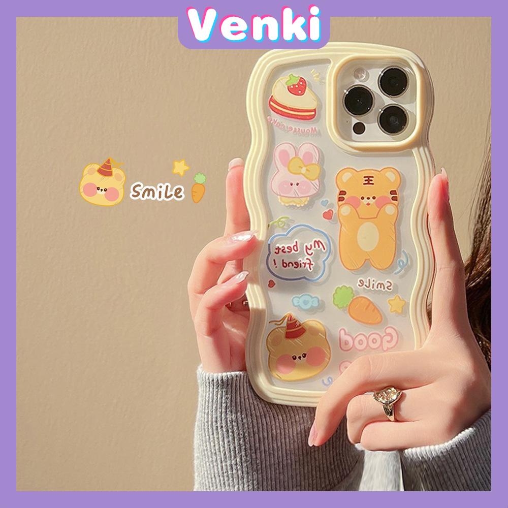 iPhone Case Candy Color Wave 2-in-1 Silicone Soft Case Airbag Shockproof Protection Camera Cartoon Cute Compatible For iPhone 11 Pro Max 13 Pro Max 12 Pro Max 7Plus xr XS Max