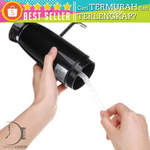 Pompa Elektrik Air Minum Galon Rechargeable - B1 - Black