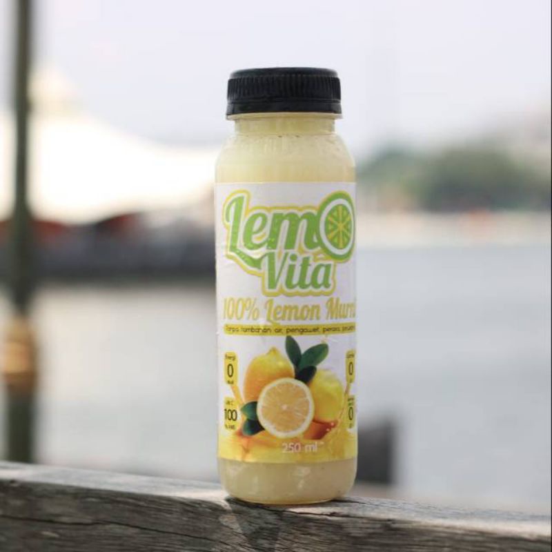 Jual Lemovita Lemon Murni 250 Ml | Shopee Indonesia