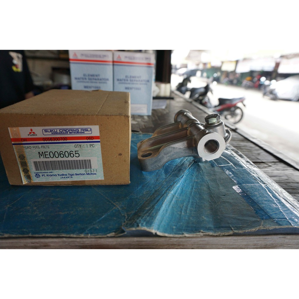 Head Kepala Fuel Filter Solar Mitsubishi PS100/110/125/136 ORIGINAL!