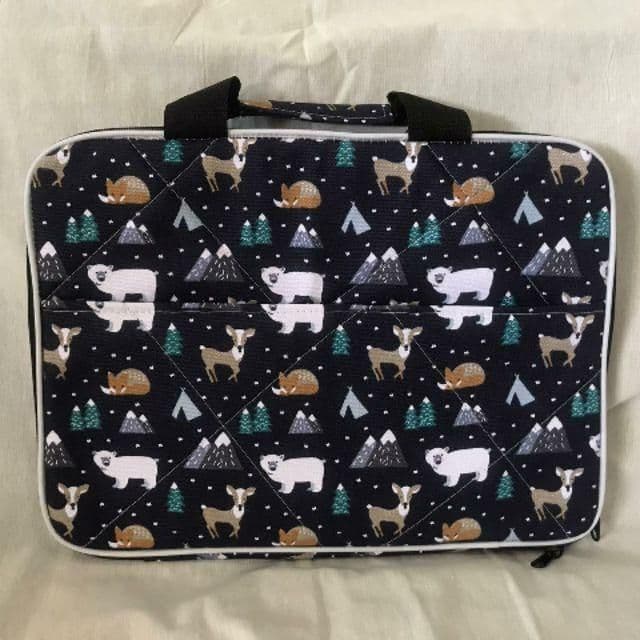 GROSIR Tas laptop / tempat laptop case 14 in jinjing / tenteng termurah