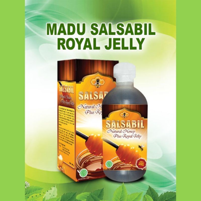 

Madu salsabil Natural Honey Plus Royal Jelly @390gr -suplemen yang mengandung vitamin A