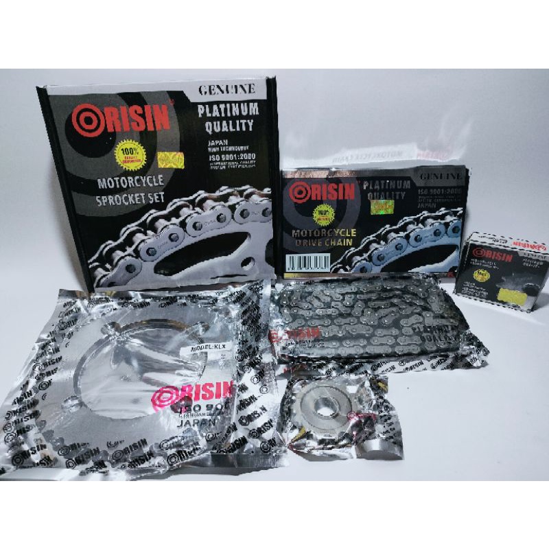 Gear set / Gear paket KLX 150 Orisin