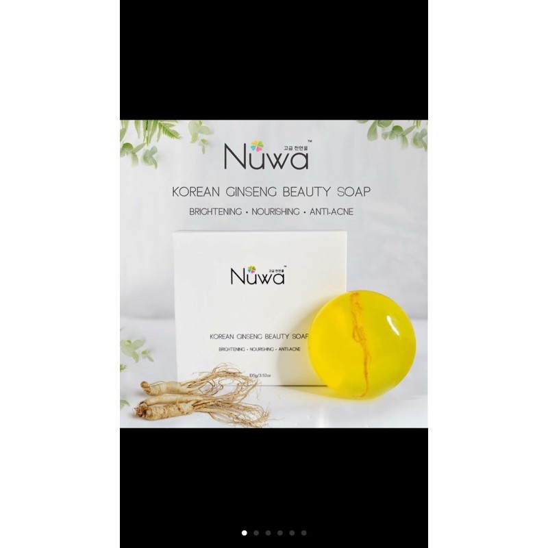 Nuwa Korean Ginseng Soap