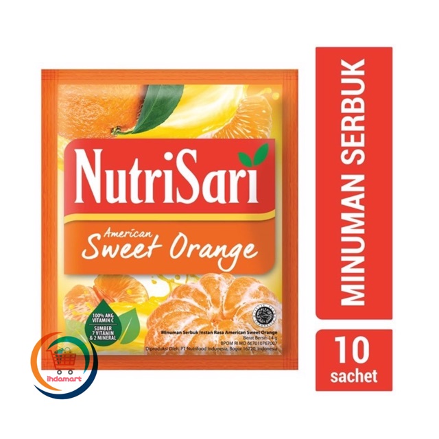 Nutrisari Minuman Serbuk 14 gr isi 10 sachets