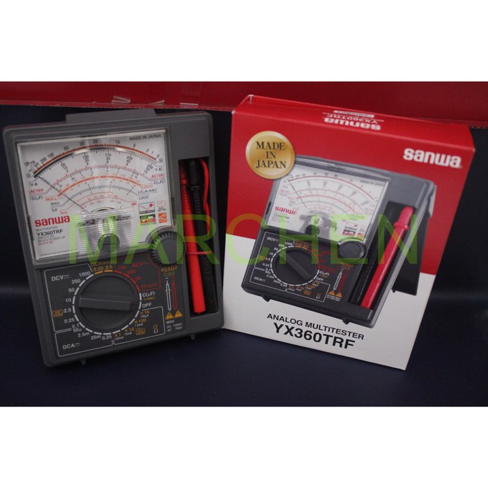 Multitester Multimeter Avometer Analog SANWA YX 360 TRF