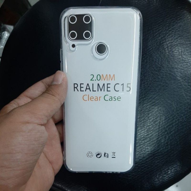 C/C- casing REALME 7/REALME 7i/REALME C17/REALME C15 / C11 SOFT CASE CLEAR BENING, CLEAR TRANSPARAN PA