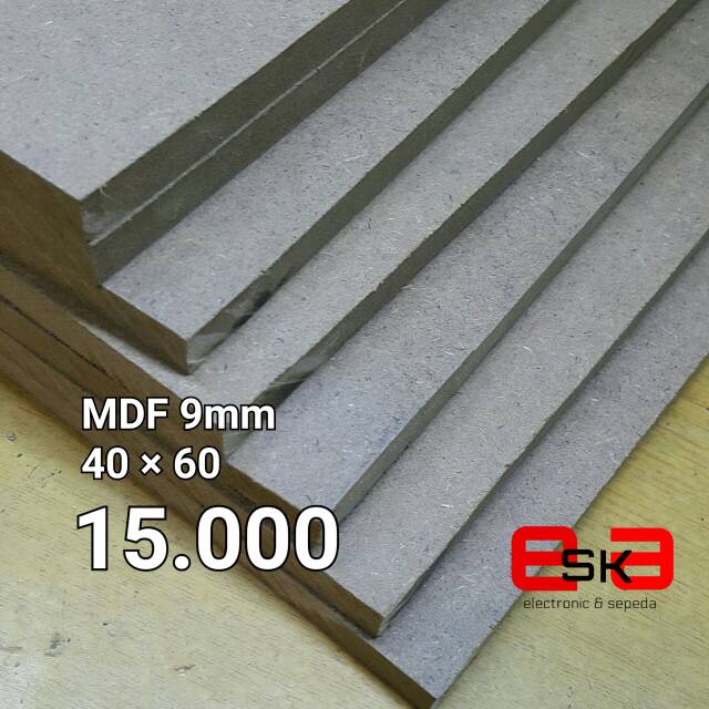 Papan Partikel MDF 9mm 40x60