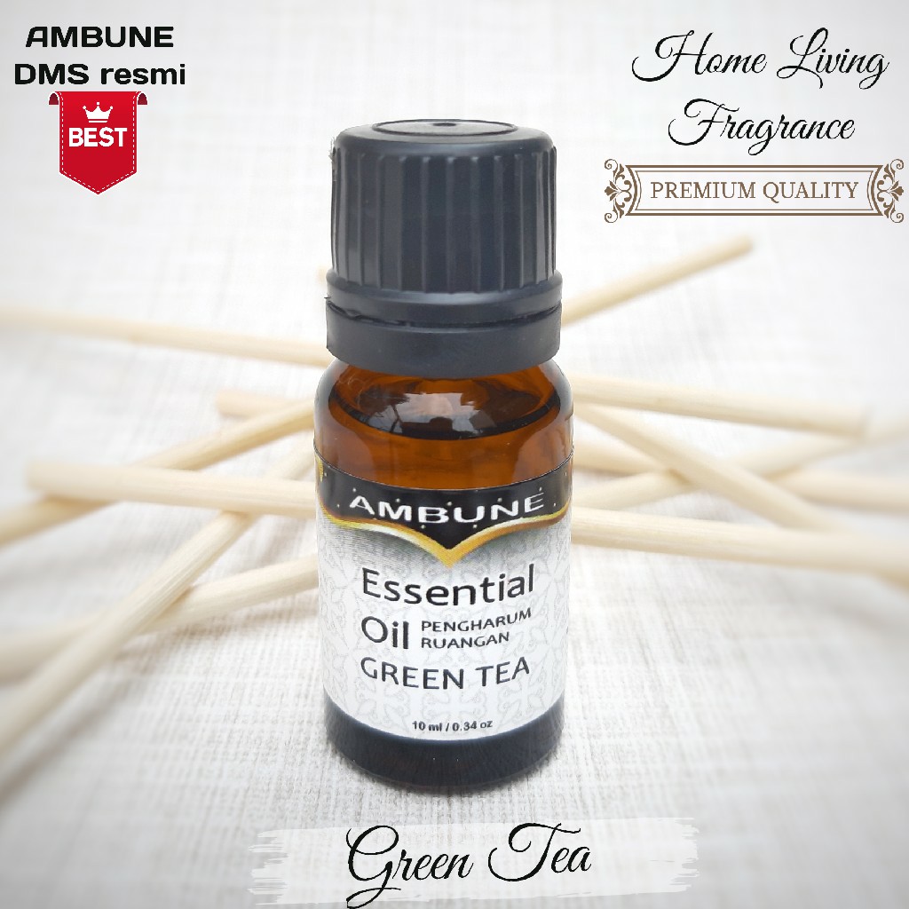 green tea Essential oil 10 ml - 2 pcs ambune