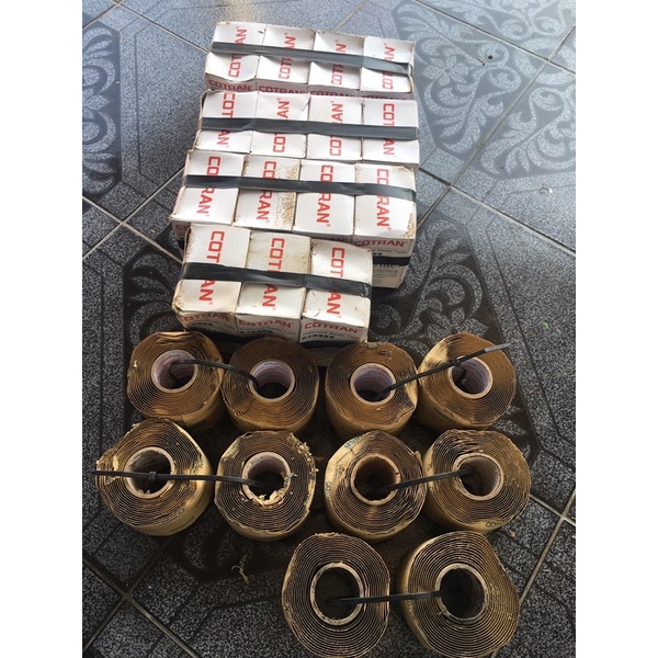 Waterseal Mastic Tape Cotran / Cotran rubber 3 meter / Isolasi Cotran / Sealing Kabel / Isolasi rubb