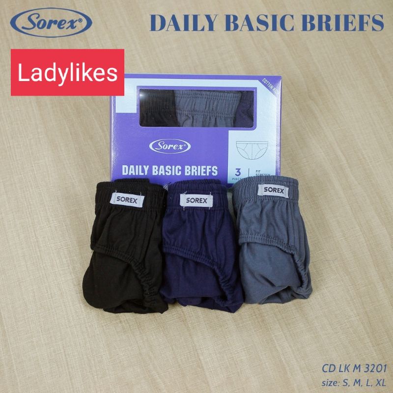 SOREX MAN - CELANA DALAM PRIA 3201 (Harga satuan)