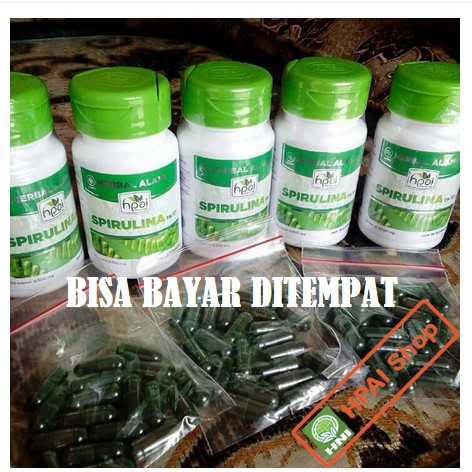 ECER Spirulina HNI HPAI - untuk masker wajah muka