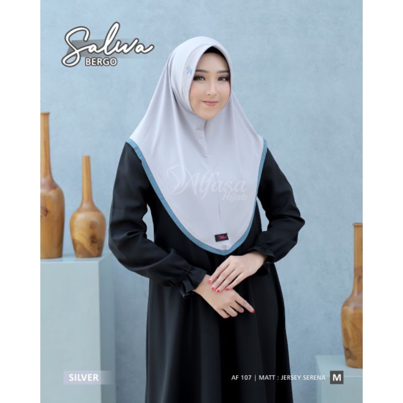 HIJAB BERGO DAILY SALWA TERBARU BY ALFASA