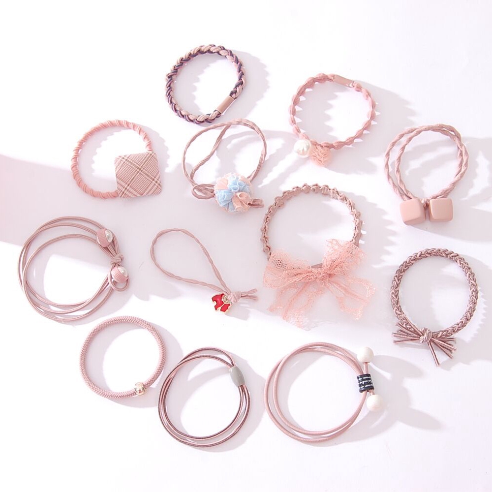 Jepit Rambut 12 Pcs Versi Korea Dari Cincin Aksesoris