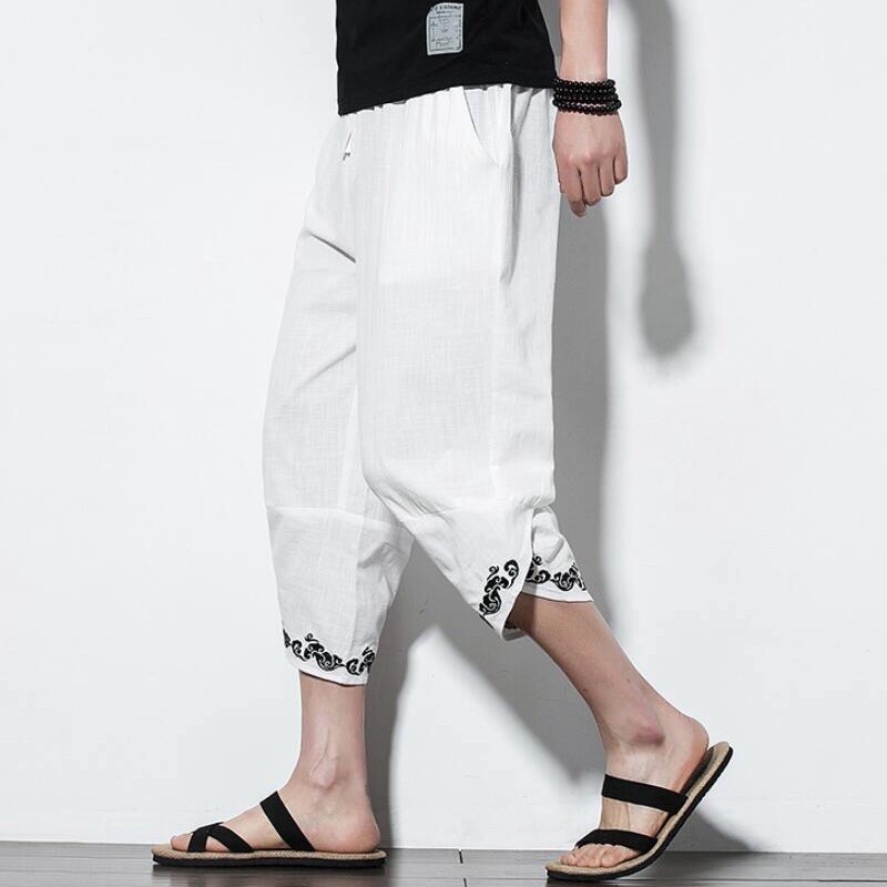 CELANA HAREM LINEN IMPORT PRIA JEPANG BAGGY HIP HOP BIG OVER SIZE M-XXXXXL 5XL RU2