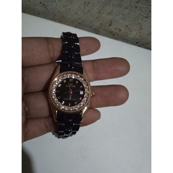 jam Mirage RX rantai wanita original tahan air