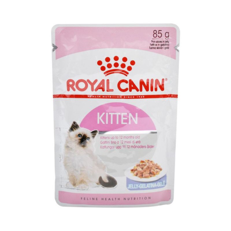 Royal Canin Wet Kitten Instintive Pouch 12×85gr / Makanan Kucing Pouch Royal Canin Wet