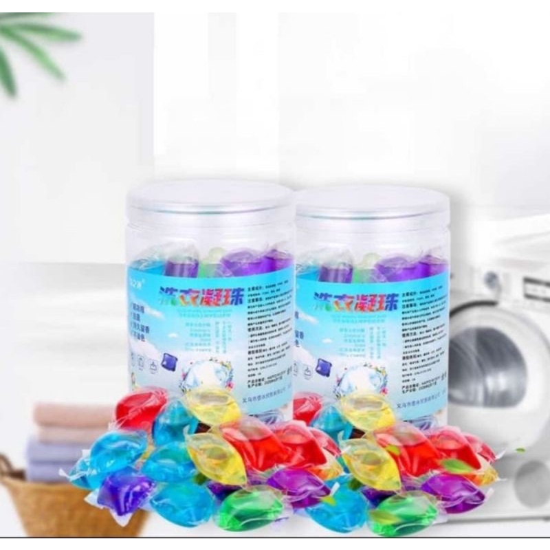 LAUNDRY GEL BALL / SABUN CUCI BAJU ANTISEPTIK /DETERGENT GEL BALL