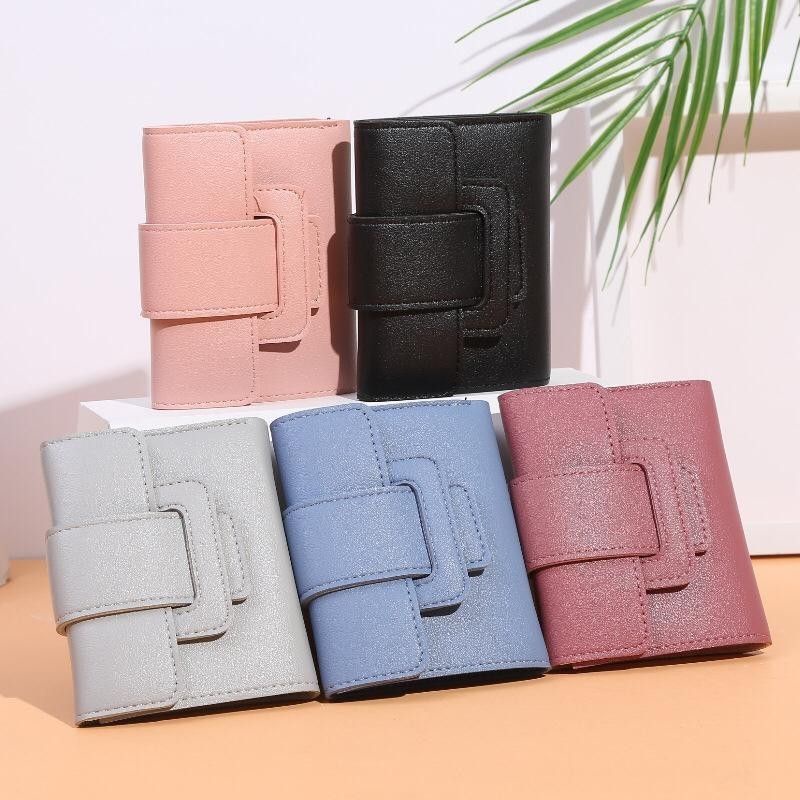 [COD] DOMPET LIPAT MINI DOMPET IMPORT MODEL STRAP CANTIK PRAKTIS DENGAN SLOT KARTU