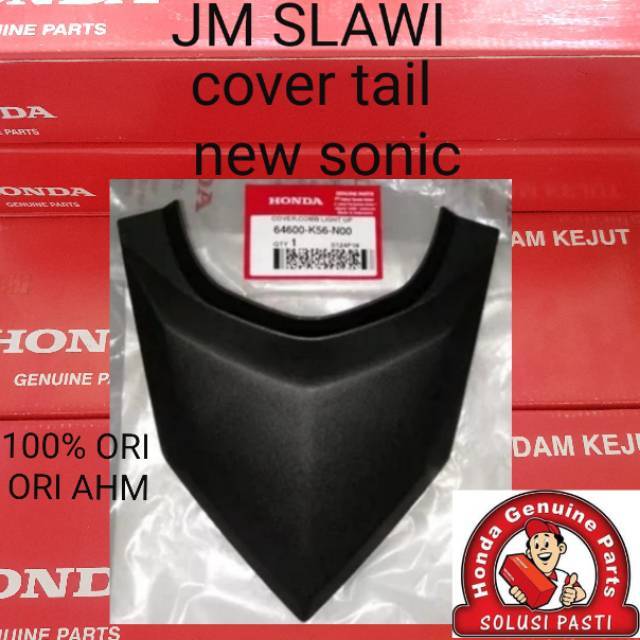 64600-K56-N00 Cover tail sonic cover tutup stop assy cover comb light sonic 150R sonic new sonic 150 ori AHM