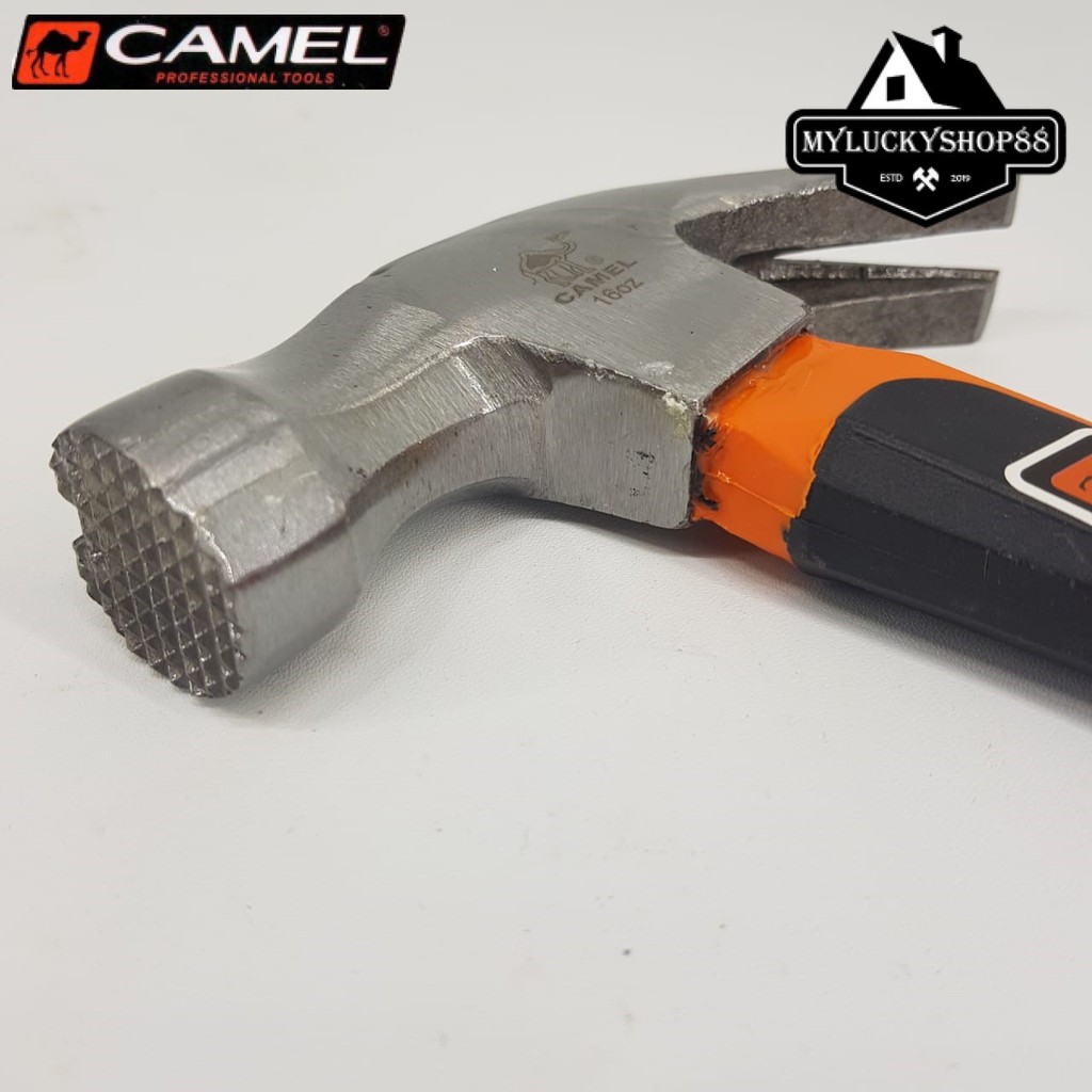 Camel Palu Kambing Gerigi Magnet 0.5 kg 16oz Claw hammer 0.5kg 16 oz