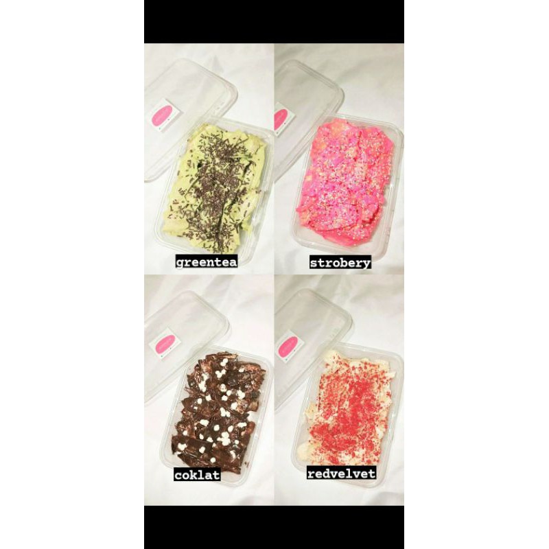

KERIPIK PISANG LUMER FULL TOPING (free packing bubblewarp + dus)