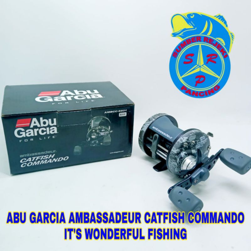 Reel OH abu garcia catfish commando cc-6501 original