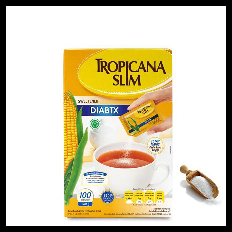 

LANGSUNG ORDER SAJA TROPICANA SLIM SWEETENER DIABETICS 100 S