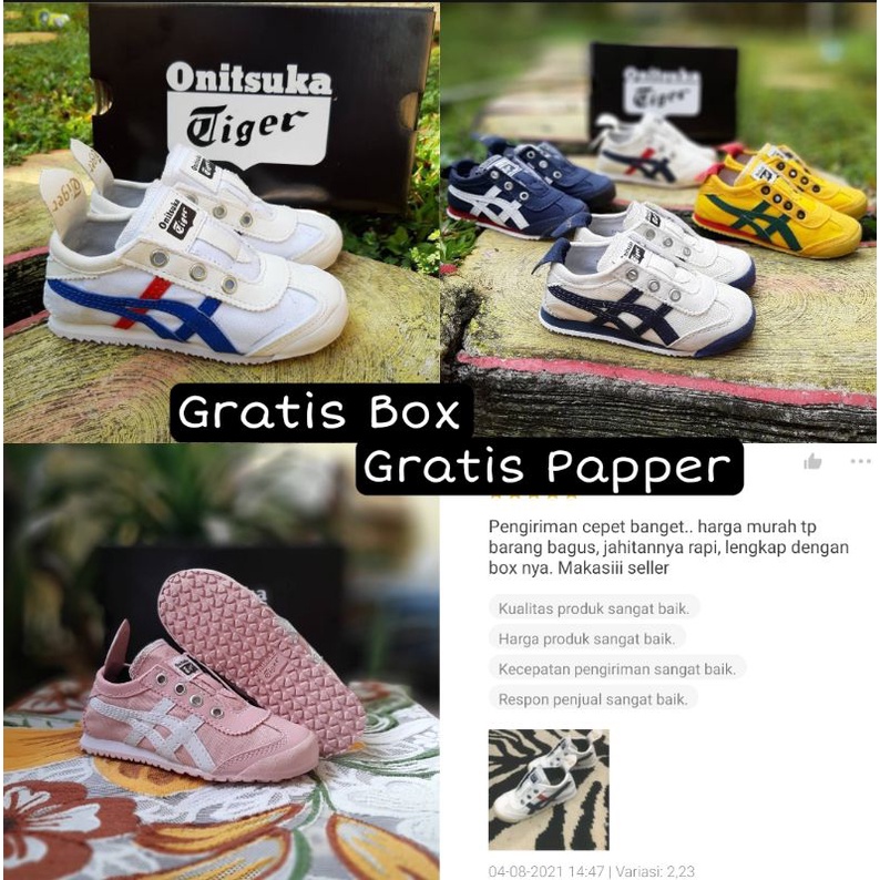 Sepatu Slip On Anak Laki Laki Perempuan Umur 1 2 3 4 5 6 7 8 9 10 Tahun Fashion Bayi Dan Anak