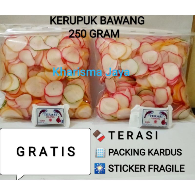 

@250gr krupuk bawang curah