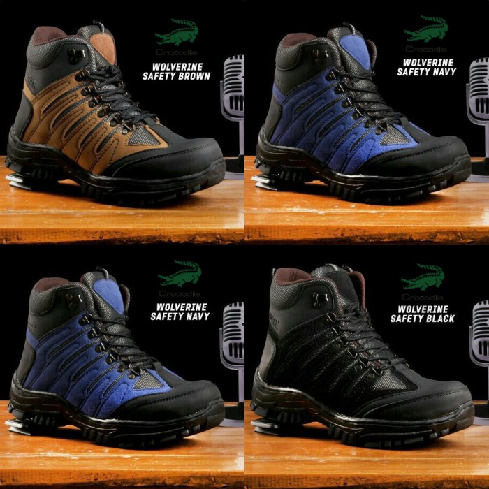 sepatu pria sapety gunung haiking septi proyek termurah original