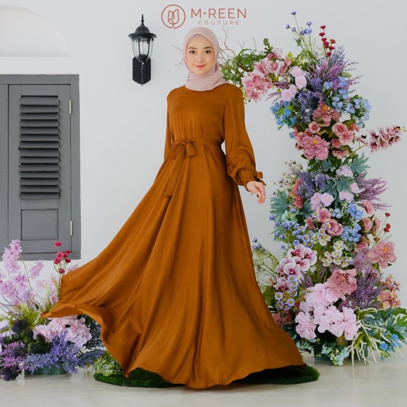 MREEN - Alexandria dress / Bahan Zara Silk Premium