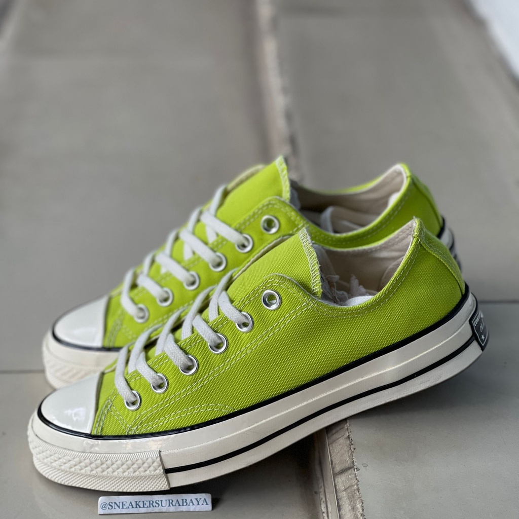 Converse Chuck Taylor 1970s Ox Recycled Canvas Lime Twist CT 70 CT 70s