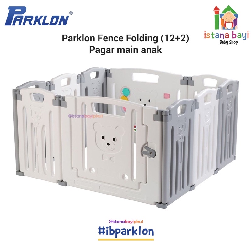 Parklon Fance Folding  12+2 mix / Pagar Bayi