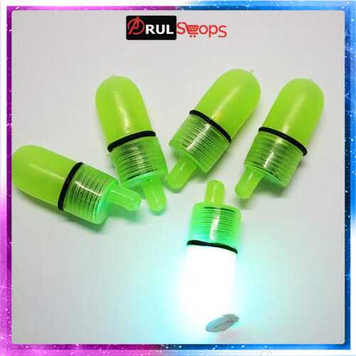 Gmarty Lampu LED Bell Pendeteksi Ikan untuk Kail Pancing 10PCS - Q0142