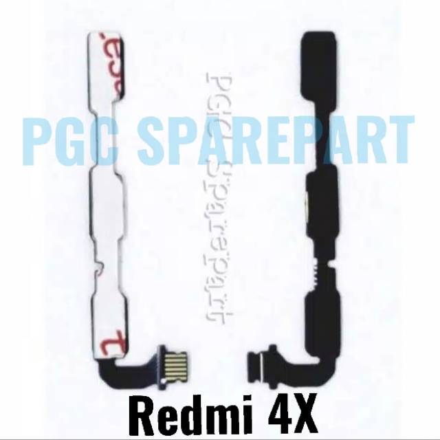 Flexible Connector Volume Power On Off Original Redmi 4X - Flexibel Konektor
