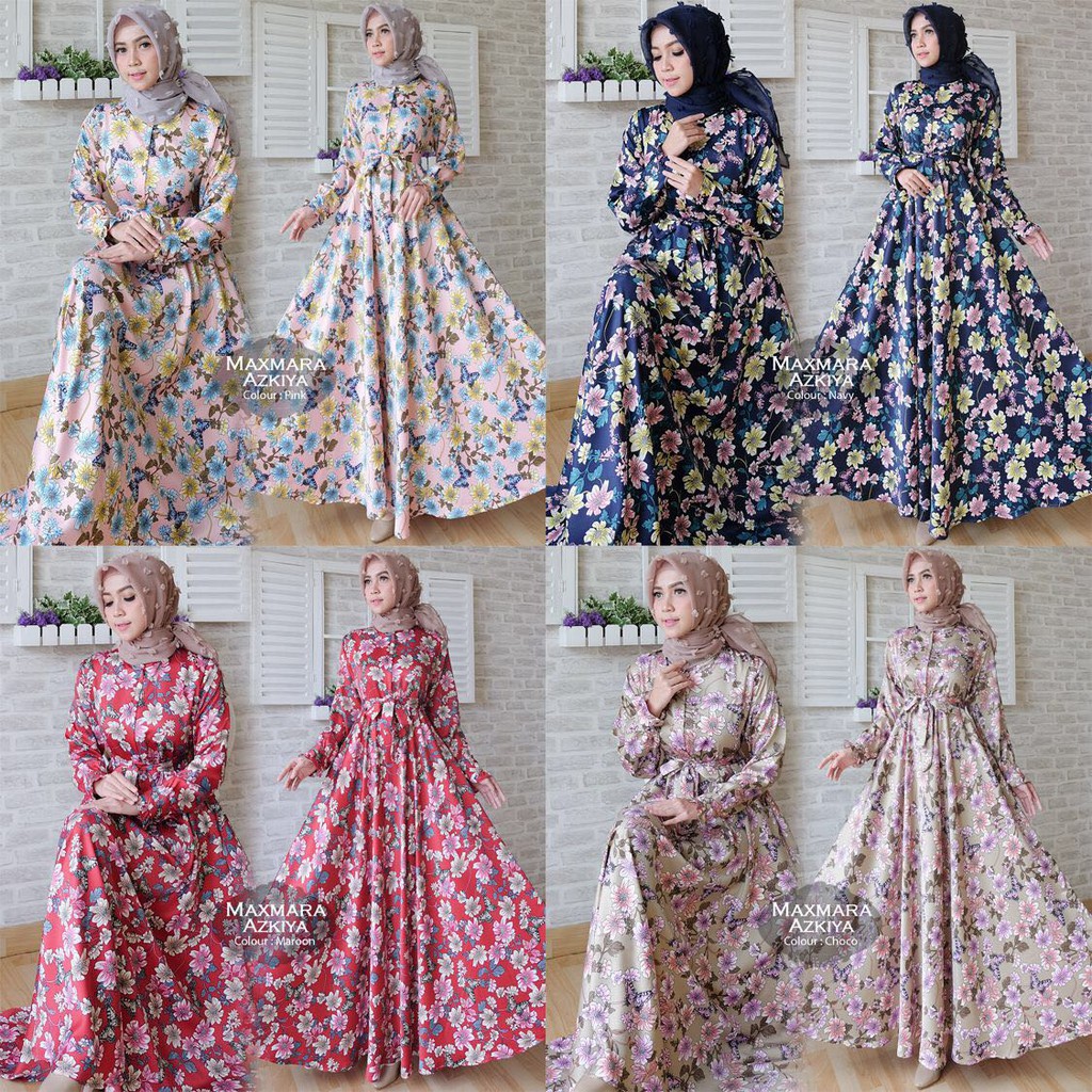 Gamis Syari Zalacha Maxmara Azkiya