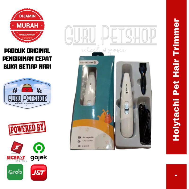 Holytachi Pet Paw Clipper Bulu Kaki / Mesin Cukur Bulu Kaki Hewan