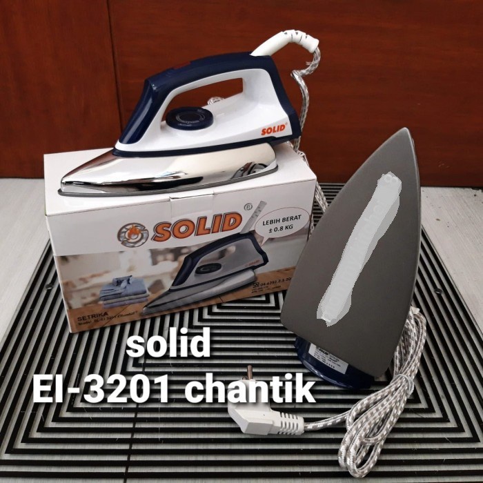 SOLID Setrika Listrik SL EI 3201 Chantik - Garansi 1 Tahun