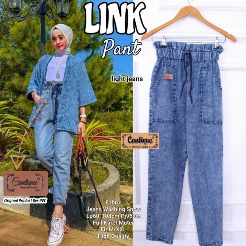 LINK PANTS (CELANA BAGGY JEANS SNOW)