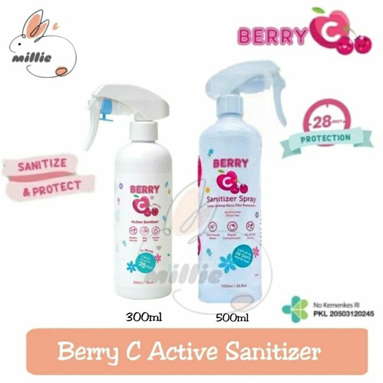 BerryC Active Sanitizer Water Spray 300ml / 500ml