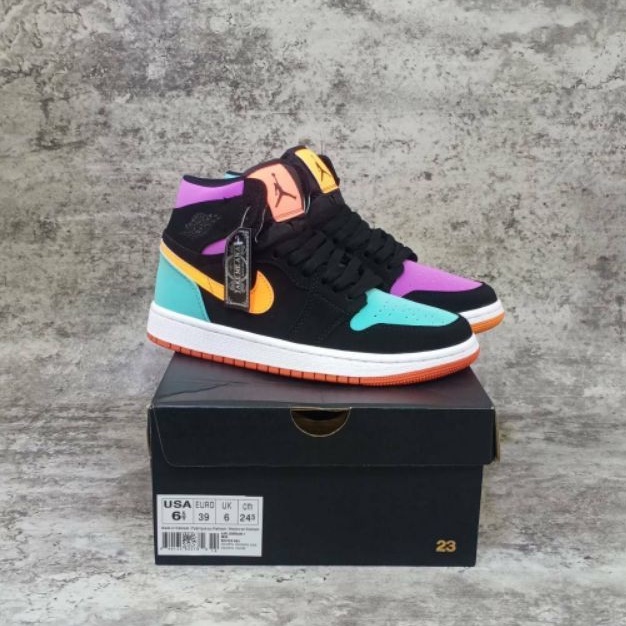 NIKE AIR JORDAN 1 MID CANDY PURPLE QUALITY IMPORT PREMIUM