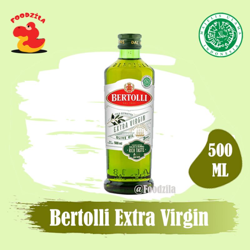 Bertolli Extra Virgin Olive Oil 500 ML Minyak Zaitun Bertoli Impor Minyak Zaitun Premium