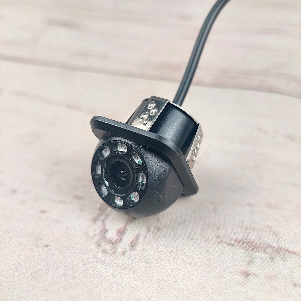 Kamera Belakang Mobil Car Rear Camera Infrared 8 Light Waterproof   -- Erilles