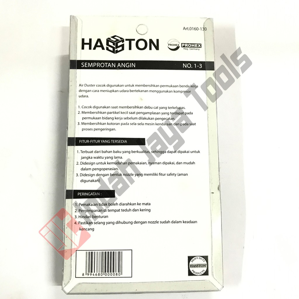 HASSTON PROHEX Air Duster DG-10-3 Blow Gun Besi / Semprot Angin