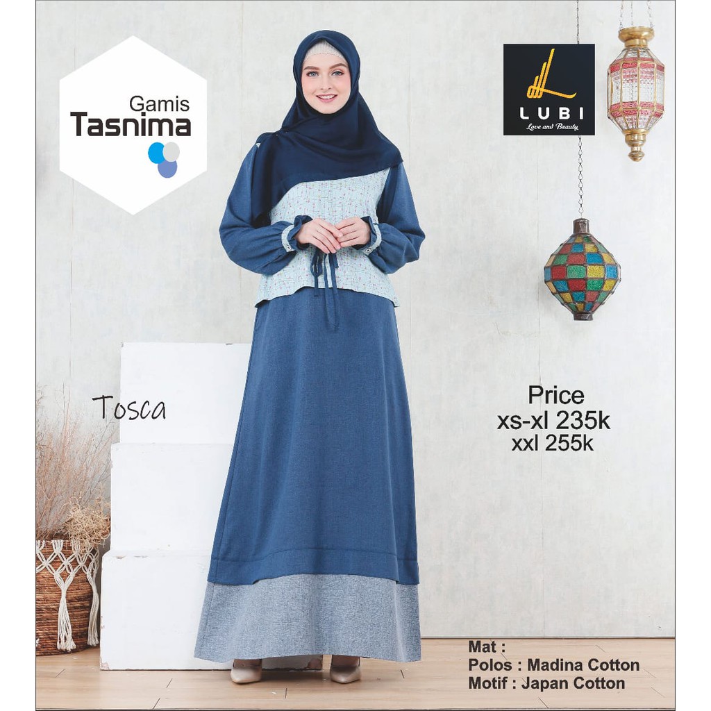 Gamis Lubi Tasnima  /  Dress Muslim