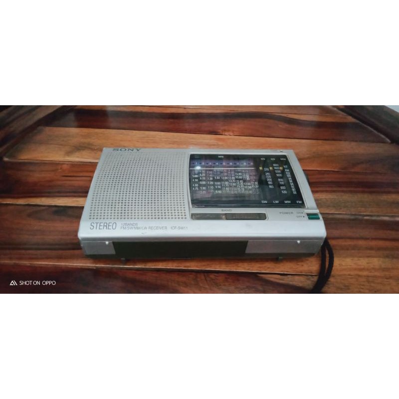 Radio Sony ICF SW11 Silver