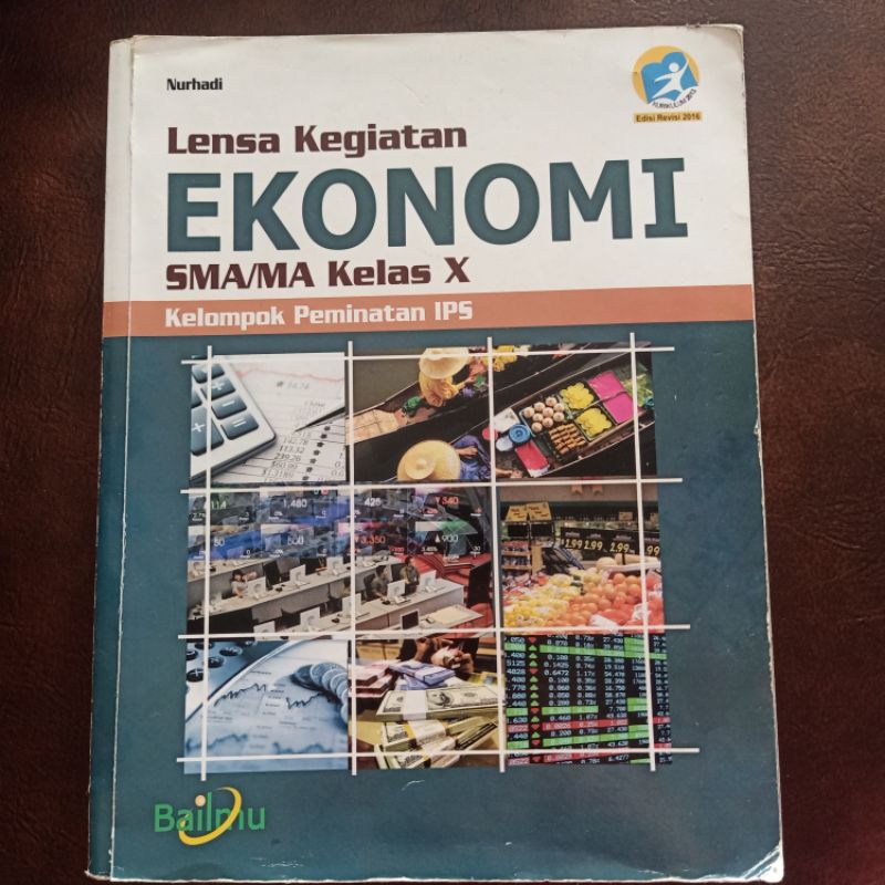 [PRELOVED] BAILMU BUKU EKONOMI SMA KELAS 10 NURHADI